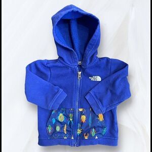 The North Face Blue Bugs Zip Up
